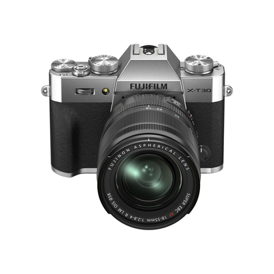 FUJIFILM X-T30 II con lente de 18-55mm (plata)