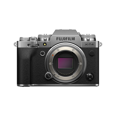 FUJIFILM X-T4 (solo cuerpo, plateada)