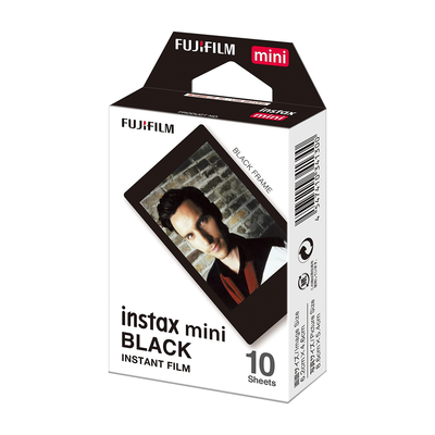 Película Instantánea Negra FUJIFILM INSTAX MINI (10 Exposiciones)