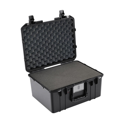 Pelican 1557AirWF Estuche rígido de transporte con inserto de espuma (negro)