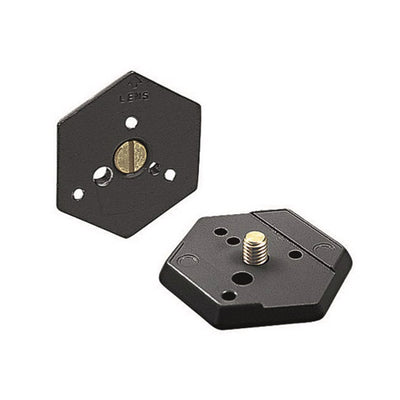 Manfrotto 030HAS Placa hexagonal de liberación rápida para cámaras Hasselblad