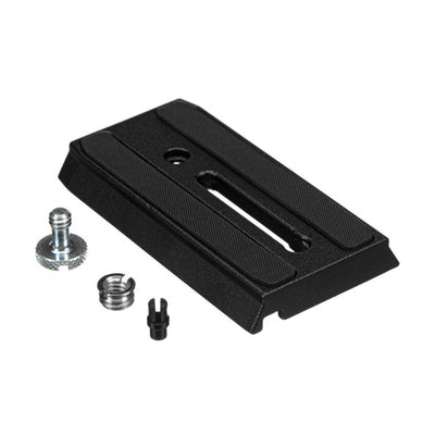 Manfrotto 501PL Placa deslizante de liberación rápida con tornillo de 1/4"-20