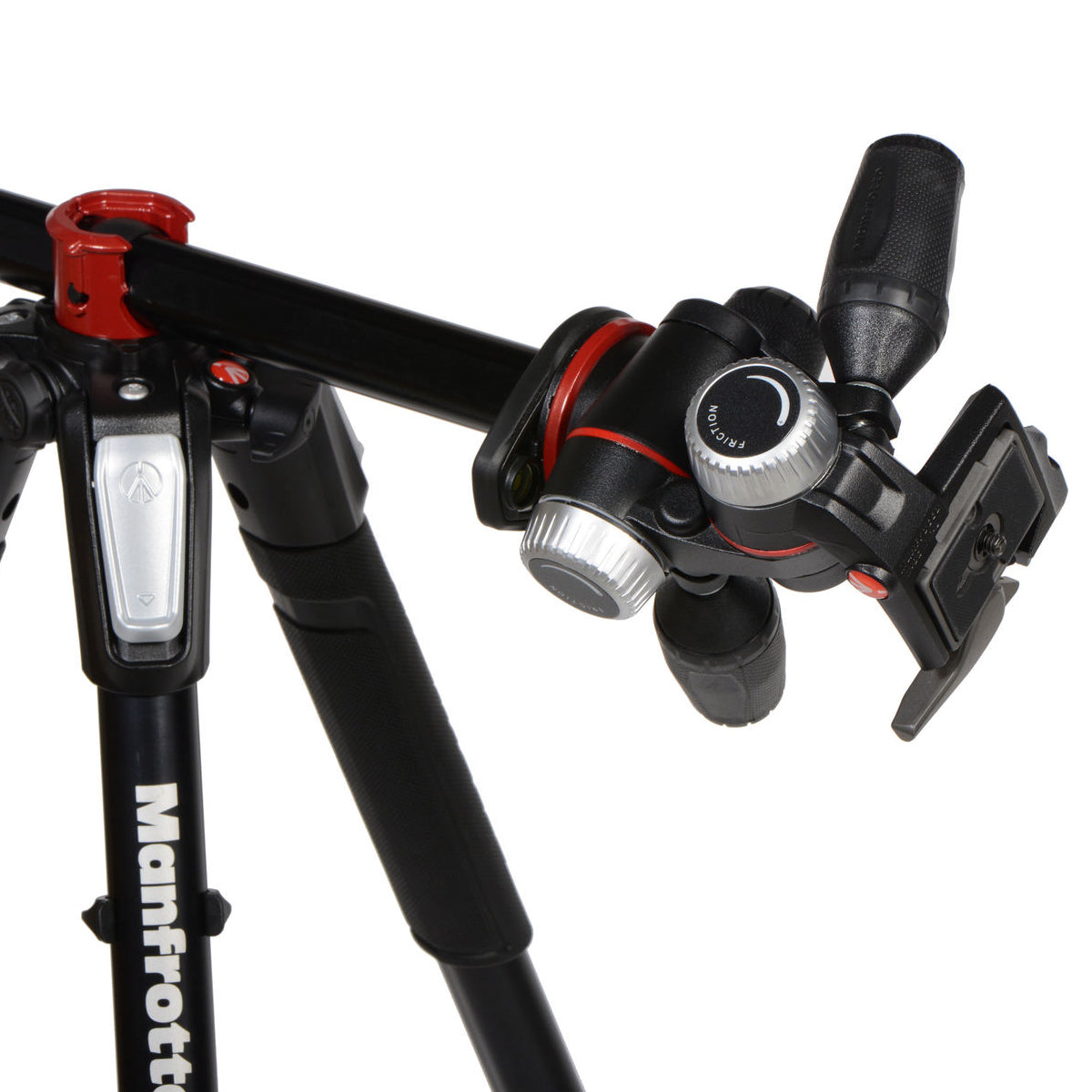 Manfrotto MK055XPRO3-3W Trípode de aluminio con cabezal giratorio/incl ...