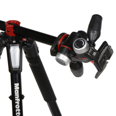 Manfrotto MK055XPRO3-3W Trípode de aluminio con cabezal giratorio/inclinable de 3 vías