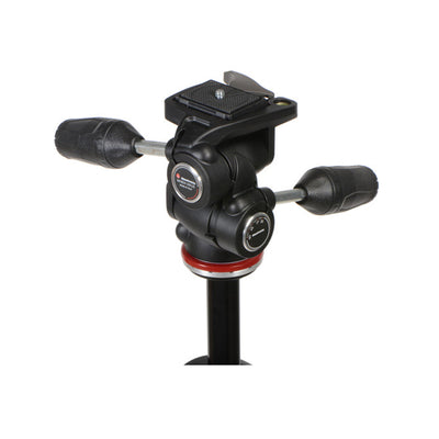 Manfrotto MK290XTA3-3W Trípode de aluminio 290 Xtra con cabezal giratorio/inclinable de 3 vías 804Manfrotto Xtra Aluminio MK290XTA3-3W