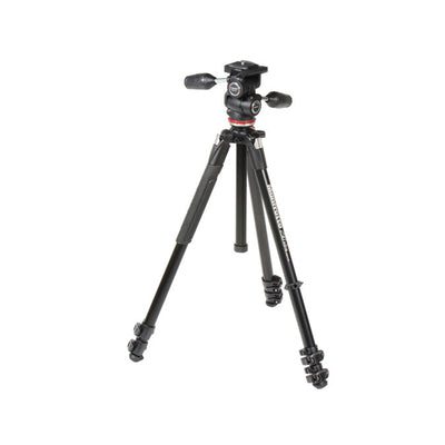 Manfrotto MK290XTA3-3W Trípode de aluminio 290 Xtra con cabezal giratorio/inclinable de 3 vías 804Manfrotto Xtra Aluminio MK290XTA3-3W
