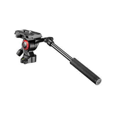 Manfrotto Befree Live Kit de trípode de vídeo de aluminio con cerraduras de patas giratorias