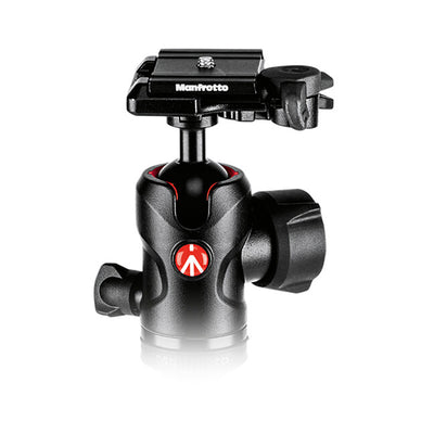 Manfrotto Befree Advanced Travel Trípode de aluminio con rótula de bola 494 (bloqueos de palanca, negro)