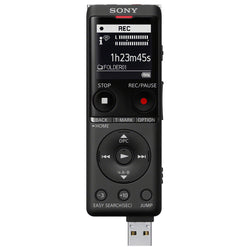 Grabadora de voz digital Sony ICD-UX570 (negra)