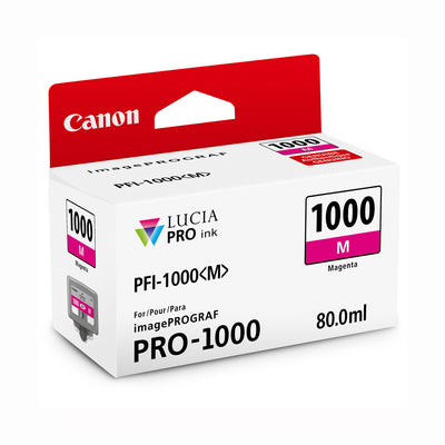 Canon PFI-1000 M LUCIA PRO (80 ml) Tanque de tinta magenta