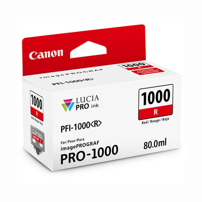 Canon PFI-1000 R LUCIA PRO (80ml) Tanque de tinta roja