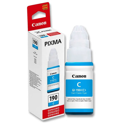 Canon GI-190 Botella de tinta cian MegaTank (70 ml)