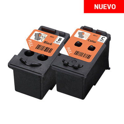 Canon Cabezal Combo Tinta Negra y Color BH-1 CH-1 para PIXMA G1100, G1110, G2100, G2110, G2111, G3100, G3110, G3111, G4100, G4110 y PIXMA G4111