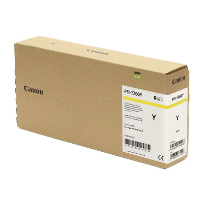 Canon PFI-1700 (700 ml) Tanque de tinta pigmentada amarilla