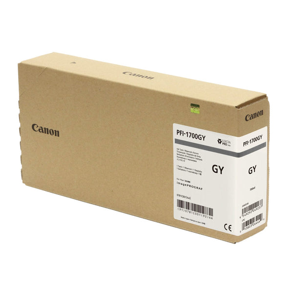 CANON TINTA GRIS PIGMENTADA IPF8100/9100 CARTUCHO - PFI 702 GY *ALTA C