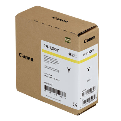 Canon PFI-1300 (330 ml) Tanque de tinta pigmentada amarilla