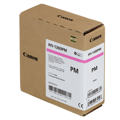 Canon PFI-1300 (330 ml) Tanque de tinta pigmentada magenta fotográfica