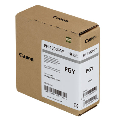 Canon PFI-1300 (330 ml) Tanque de tinta pigmentada gris fotográfica
