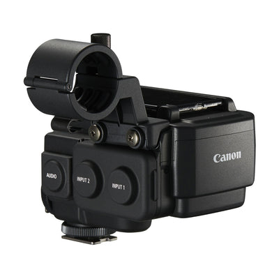 Adaptador de micrófono Canon MA-400 para videocámaras EOS C300 Mark II y XC15