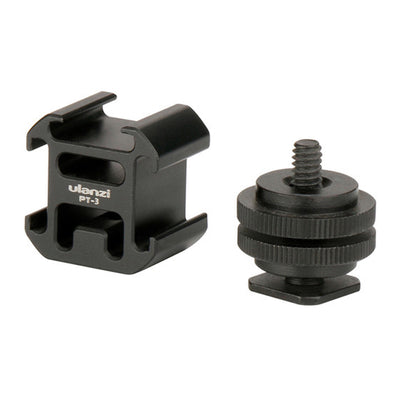 Soporte triple para zapata fría Ulanzi PT-3S