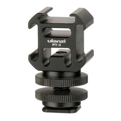 Soporte triple para zapata fría Ulanzi PT-3S