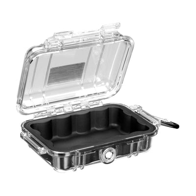 Pelican 1010 Micro Case (transparente con forro negro)