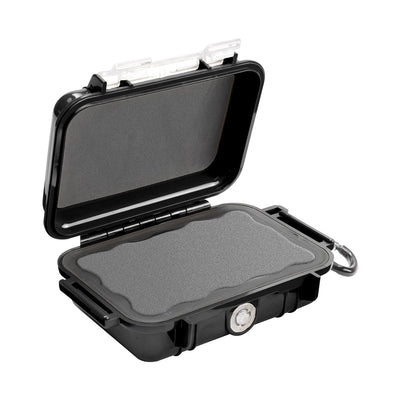 Pelican 1010 Micro Case (negro sólido con forro negro)