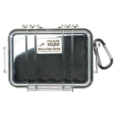 Estuche Pelican 1020 Micro (Negro Transparente)