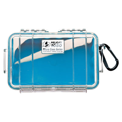 Pelican 1050 Clear Micro Estuche (Azul)