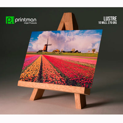 Printman Photo Lustre (Semi – Mate) 4 x 6″ 100 hojas
