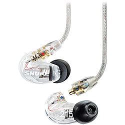 Auriculares con aislamiento de sonido Shure SE215 Pro (transparentes)
