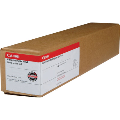 Vinilo adhesivo mate Canon (blanco, rollo de 42" x 60' )
