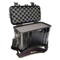 Pelican 1430 Maleta de carga superior con espuma (negra)