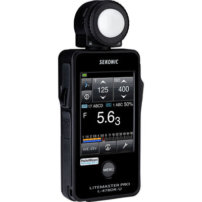 Fotómetro Sekonic LiteMaster Pro L-478DR para sistema PocketWizard