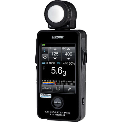 Fotómetro Sekonic LiteMaster Pro L-478DR para sistema PocketWizard