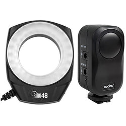Luz anular LED para macrofotografía Godox RING48