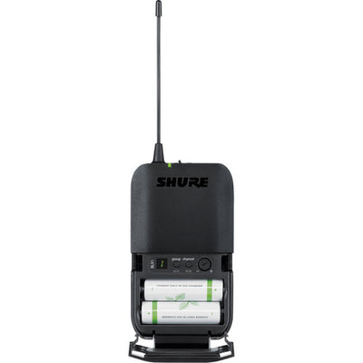 Transmisor inalámbrico de petaca Shure BLX1 (J11: 596 a 616 MHz)
