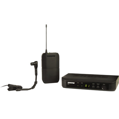 Sistema de micrófono inalámbrico cardioide para instrumentos Shure BLX14/B98 (H11: 572 a 596 MHz)