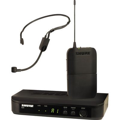 Sistema de micrófono inalámbrico cardioide con diadema Shure BLX14/P31 (H11: 572 a 596 MHz)