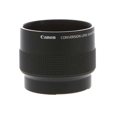 Adaptador de lente Canon LA-DC58H para cámaras digitales Canon PowerShot G7 y G9