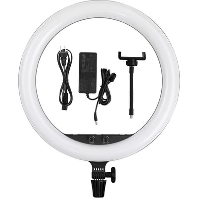 Anillo de luz LED bicolor Godox LR150 (18" - 45cm, negro)