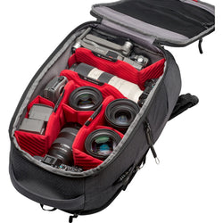 Mochila para cámara Manfrotto Pro Light Front Loader de 24.5 L (tamaño mediano)