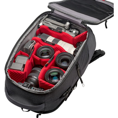 Mochila para cámara Manfrotto Pro Light Front Loader de 24.5 L (tamaño mediano)
