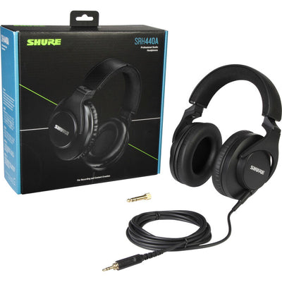 Auriculares de estudio cerrados supraaurales Shure SRH440A