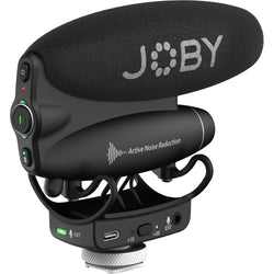 Micrófono de cañón híbrido analógico/USB JOBY Wavo PRO JB01715-BWW para cámara