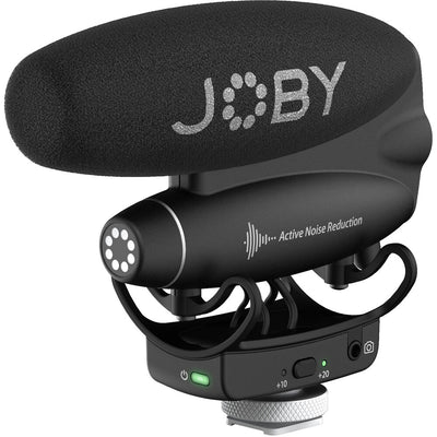Micrófono de cañón híbrido analógico/USB JOBY Wavo PRO JB01715-BWW para cámara