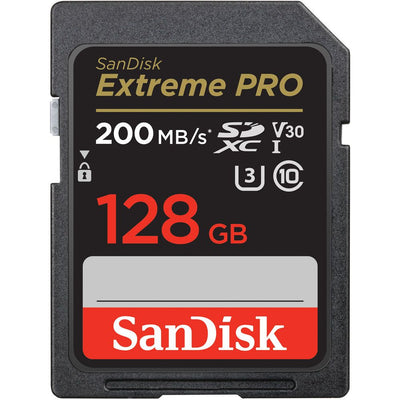 Tarjeta de memoria SanDisk Extreme PRO UHS-I SDXC de 128GB