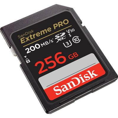 Tarjeta de memoria SanDisk Extreme PRO UHS-I SDXC de 256GB