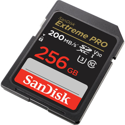 Tarjeta de memoria SanDisk Extreme PRO UHS-I SDXC de 256GB