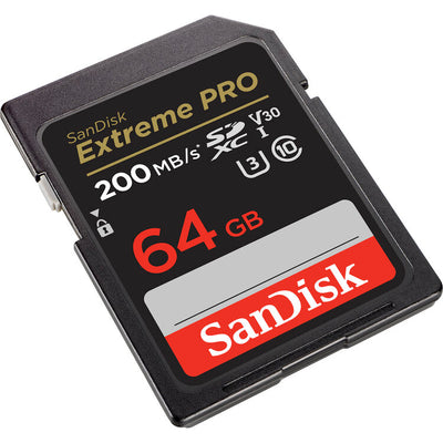 Tarjeta de memoria SanDisk Extreme PRO UHS-I SDXC de 64GB